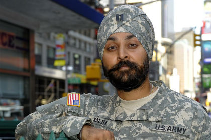 Американским военным разрешили носить бороды и тюрбаны 