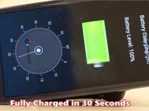Создана батарея, которая способна заряжаться за 30 секунд