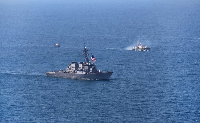 Sea Breeze-2020. В Черном море закончились учения: фоторепортаж