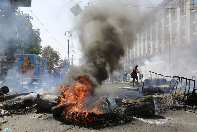 Уборка Майдана: практика и последствия. ФОТО