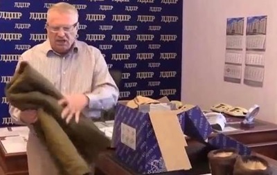 Российская щедрость: Жириновский отправил Яценюку "гуманитарную помощь". ВИДЕО