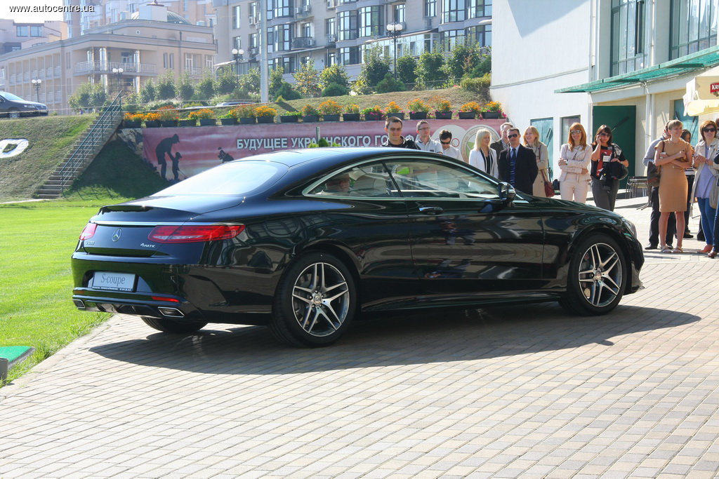 Mercedes-Benz представил новую модель S-Class Coupe в Украине