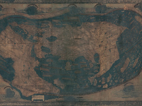 На карте Колумба нашли скрытое послание