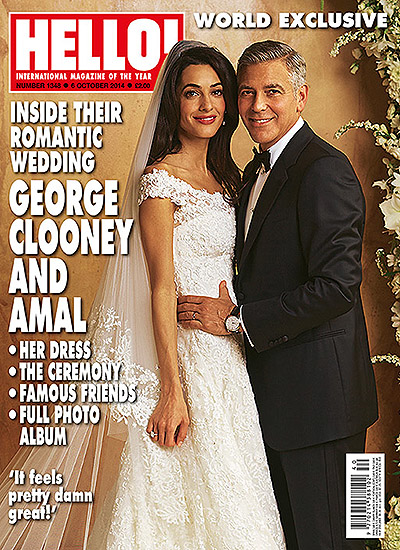 Свадьба Джорджа Клуни: первое фото с церемонии