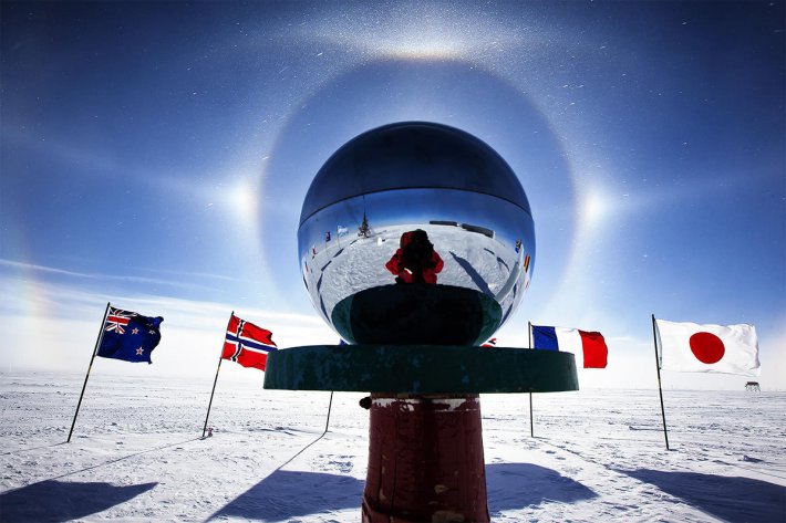 Космические пейзажи Антарктиды (ФОТО)