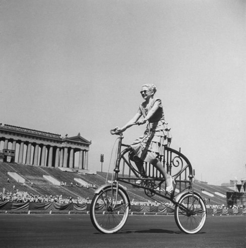 Экстравагантные модели велосипедов, 1948 г. ФОТО