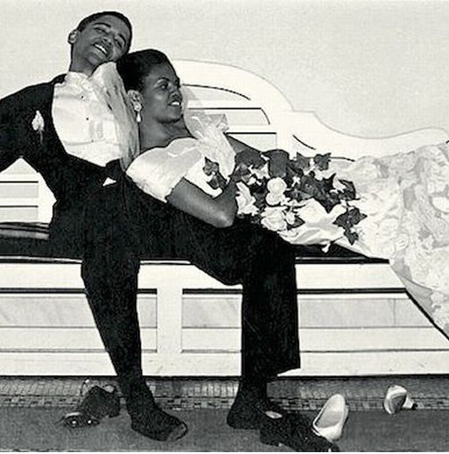 Как женились президенты: свадебные фото Путина, Клинтона и Обамы