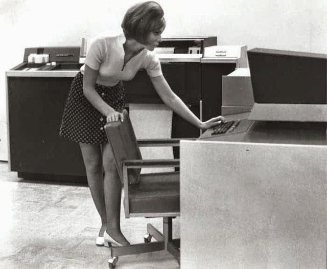 Как работали в офисе 50 лет назад. ФОТО