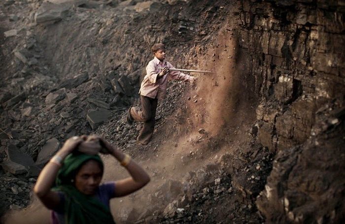 Индийские угольные шахты - филиал ада на земле. ФОТО