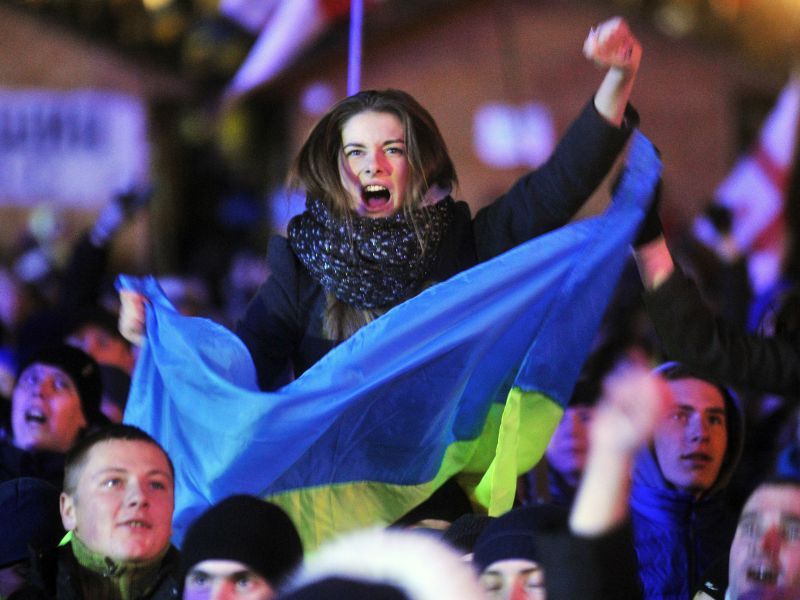 Самые яркие и неповторимые образы ЕвроМайдана (Фото)