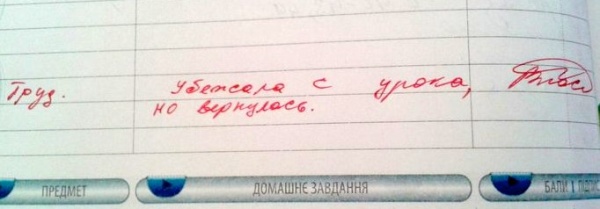 «Называл классного руководителя «няшкой»!», - смешные записи в дневниках