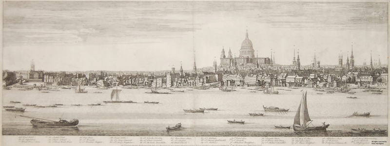 Панорамы Лондона трех веков. ФОТО