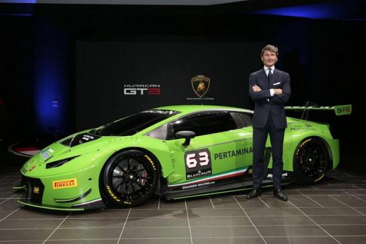 Lamborghini показал гоночный Huracan GT3