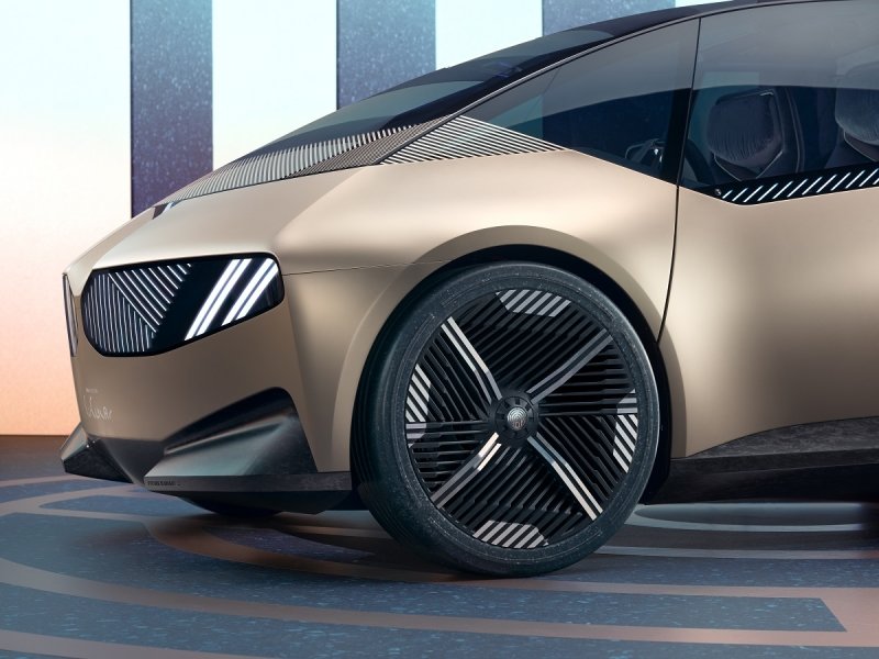 BMW i Vision Circular BMW концепт, концепт-кар. мюнхенский автосалон, IAA MOBILITY 2021
