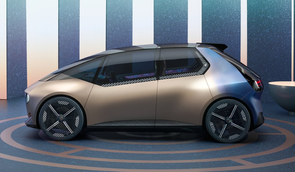 BMW i Vision Circular BMW концепт, концепт-кар. мюнхенский автосалон, IAA MOBILITY 2021