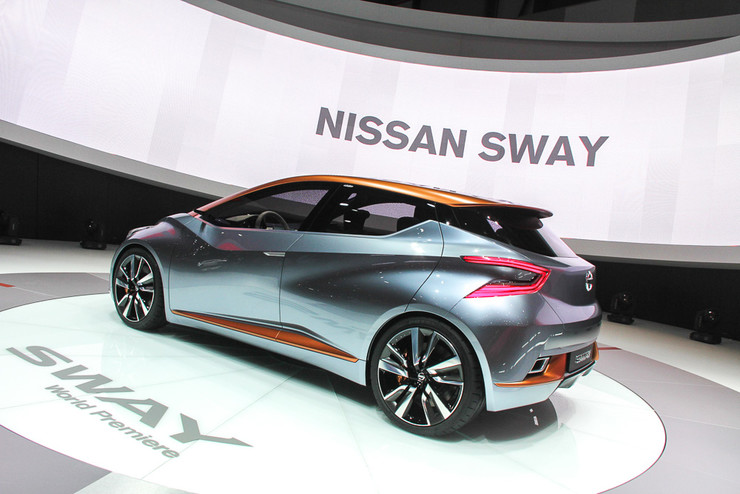 Nissan Sway «взорвал» сегмент компактных хэтчбеков