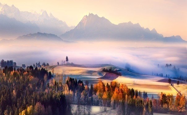 Восхитительные пейзажи Швейцарии. ФОТО