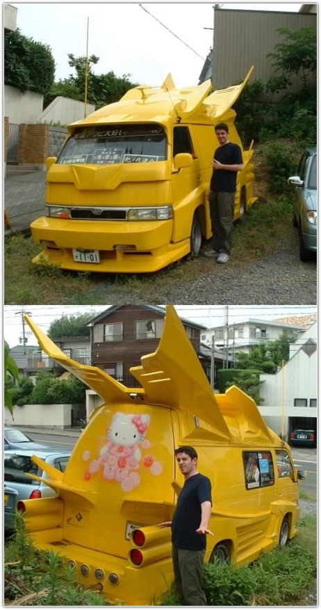 Необычный японский тюнинг автомобилей