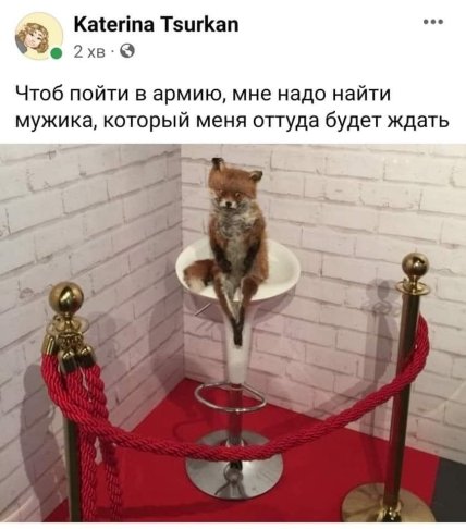 Украинцы шутят по поводу постановки женщин на воинский учёт: самые прикольные мэмы из соцсетей (ФОТО) Украинцы шутят по поводу постановки женщин на воинский учёт: самые прикольные мэмы из соцсетей (ФОТО)