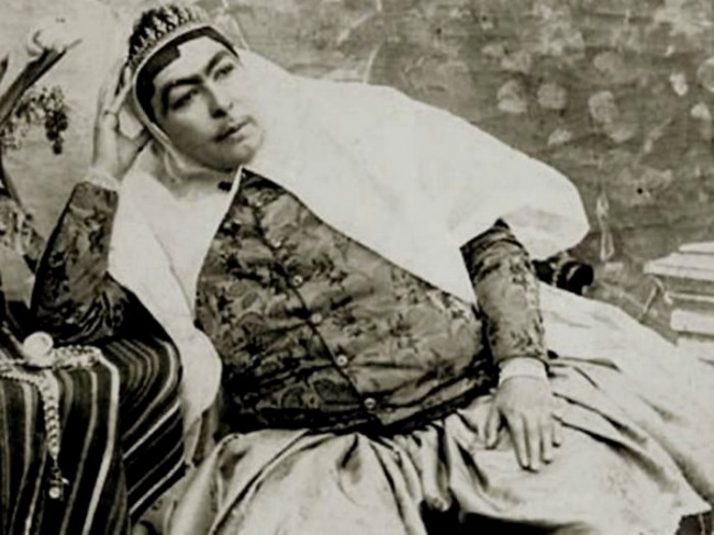 Жены из гарема персидского шаха Насреддина-шах Каджара, 1870-е. ФОТО