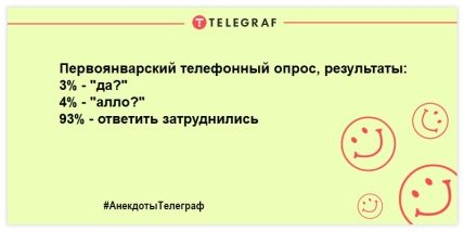 Первое января — синий день календаря! Уморительные шутки (ФОТО) Первое января — синий день календаря! Уморительные шутки (ФОТО)