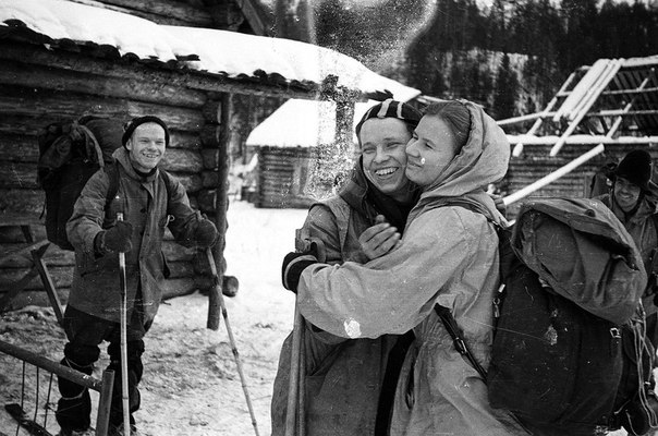 Загадочно погибшая тургруппа Дятлова в походе на Северном Урале, 1959 г. ФОТО