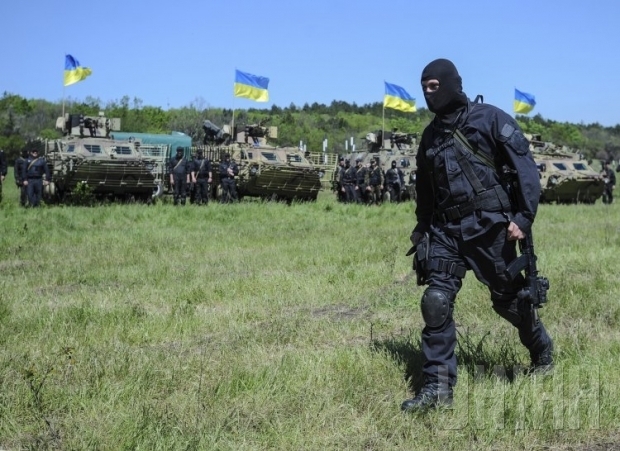 Украинская армия взяла в кольцо Горловку Украинская армия взяла в кольцо Горловку