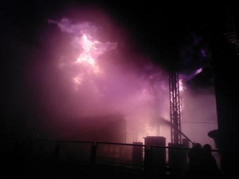 Масштабный пожар на «Южно-Украинской АЭС»