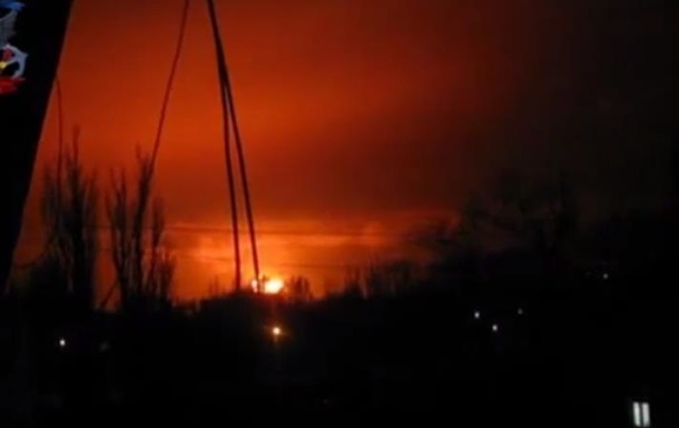 Вечером в Донецке прогремел мощный взрыв