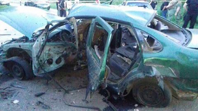 В Донецкой области взорвалось авто с сотрудниками СБУ
