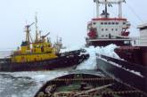 Зима на Черном море: лоцманы испытали настоящий экстрим
