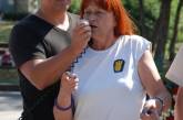 Активистка «Свободы» обозвала Януковича и Захарченко «быками и гопниками»