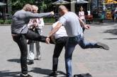 В Одессе марш вышиванок начался с драки