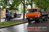 В центре Николаева снесли очередную незаконную будку