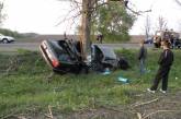На Николаевщине БМВ врезался в дерево. Водитель и его пассажир погибли на месте ДТП