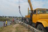 На Николаевщине понтонный мост через Ингул отремонтирован, движение восстановлено