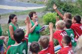 Десант спортсменов и общественников нагрянул в коблевский лагерь — развивать в детях тягу к спорту