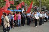 Европейский или Таможенный? Коммунисты с флагами и плакатами зовут николаевцев на референдум. ВИДЕО