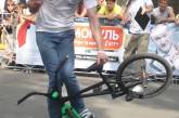 Чемпионат Украины по фигурному катанию на велосипедах: гостеприимный Николаев отдал победу москвичам
