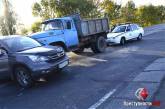 На Николаевщине столкнулись «Хонда» и грузовик