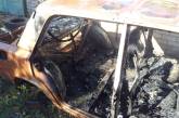 В Николаеве сгорел автомобиль