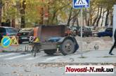 В центре Николаева порыв прогнившей трубы: более 20 домов временно без тепла
