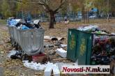 В николаевских дворах снова проблема с вывозом мусора