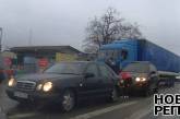 В Одессе джип BMW X5 врезался в Mercedes. ФОТО, ВИДЕО
