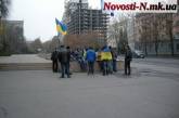 На николаевском «Евромайдане» с утра затишье