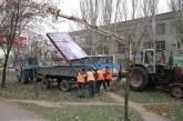 В Ленинском районе демонтировали 4 киоска и 6 рекламных щитов