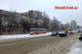 В Николаеве остановился трамвай 6-го маршрута