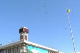 Николаевские штурмовики пролетели над Крещатиком и майданом Независимости (ФОТО)