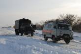 За сутки из снежных заносов на Николаевщине вытащили еще 674 транспортных средств