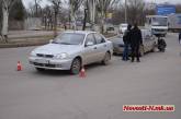 В центре Николаева «Бумер» врезался в «Запорожец»